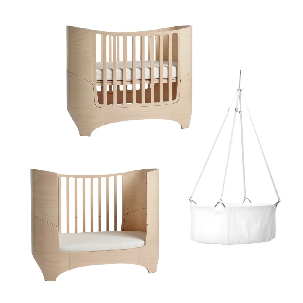 Leander bassinet, cot, junior bed custom sheet collection