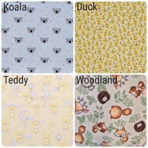 Cot Flannelette Fitted Sheet – Suit Tasman Eco (Large Size) 75 x 131cm