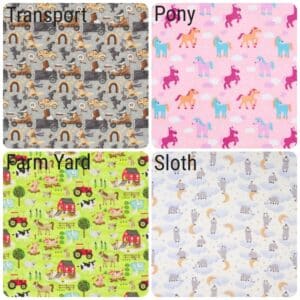 Cot Flannelette Fitted Sheet – Suit Tasman Eco Compact Cot